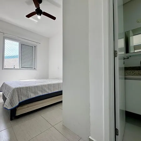 Apartamento Praia Grande Ubatuba com Churrasqueira Privativa-3